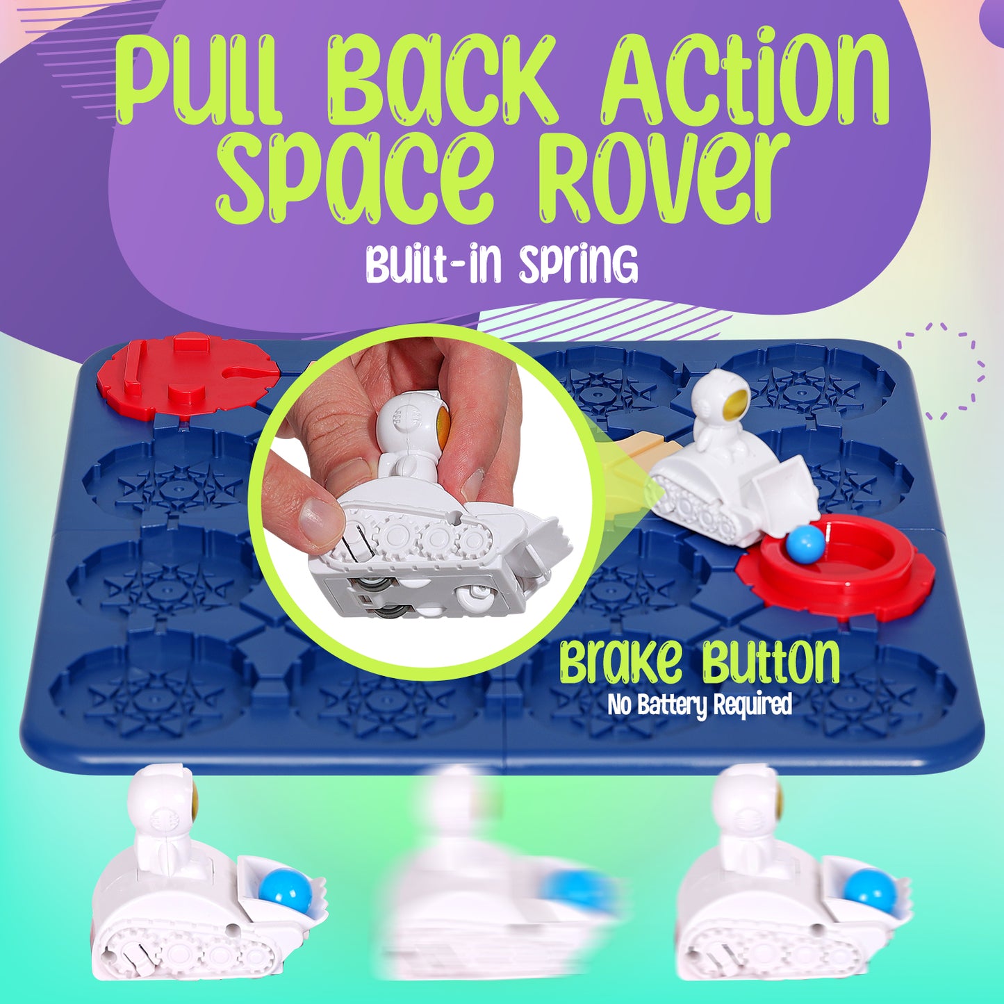 PlayRoute Car Track Builder Brain Game - Fun Building Toy for Kids Ages 5 6 7 8 Years & Up - Kids Brain Teaser Board Game - Puzzle Game with 118 Challenges - STEM Educational Learning Toy Gift Idea