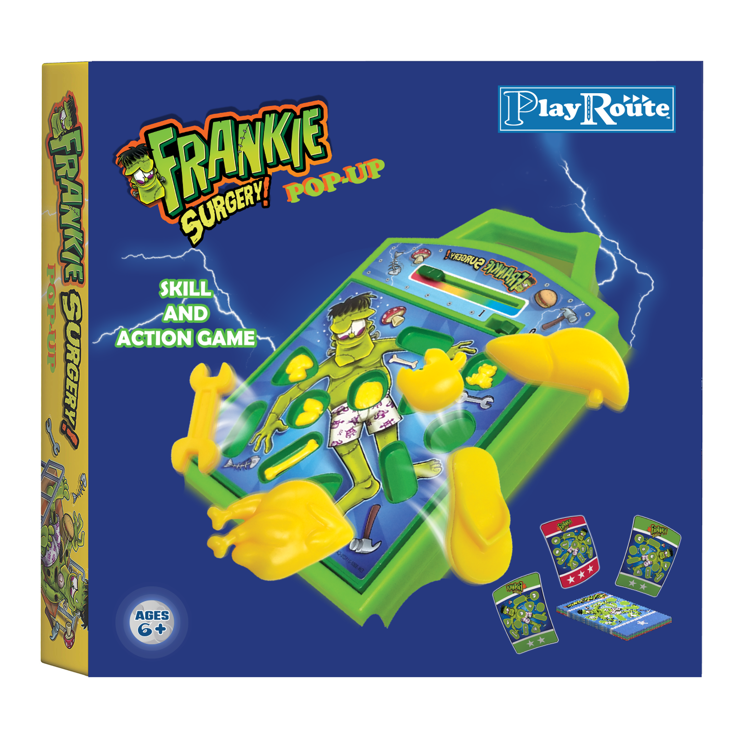 PlayRoute Pop Up Operation Game | Fun Operation Pop Up Board Game for Kids Ages 6-12 Years Old | STEM Toy Concentration Game Teaching Fine Motor Skills – Fun Family Night Game